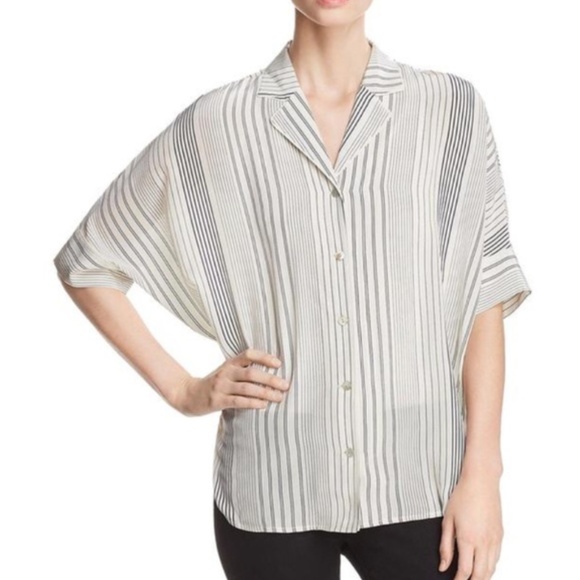 Eileen Fisher silk button down - Picture 1 of 5